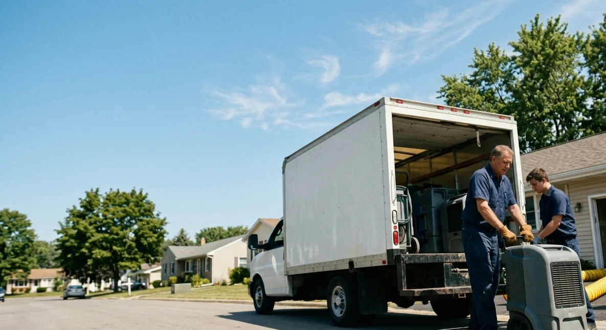 Water Damage Cleanup in Lenzburg, IL near me